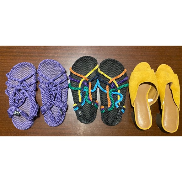 Womens Shoe Bundle Size 9 Sandals Bulk - Picture 3 of 3